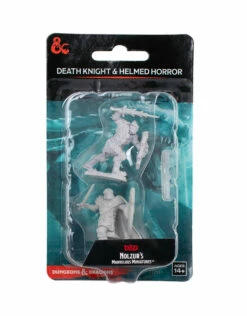 Wizkids Dungeons & Dragons Nolzur`s Marvelous Unpainted Miniatures: W6 Death Knight & Helmed Horror