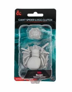 Wizkids Dungeons & Dragons Nolzur`s Marvelous Unpainted Miniatures: W12 Giant Spider & Egg Clutch