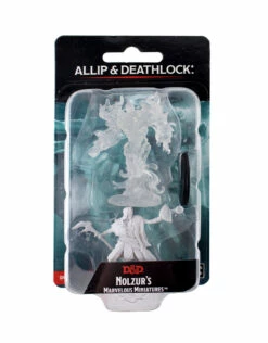Wizkids Dungeons & Dragons Nolzur`s Marvelous Unpainted Miniatures: W15 Allip & Deathlock