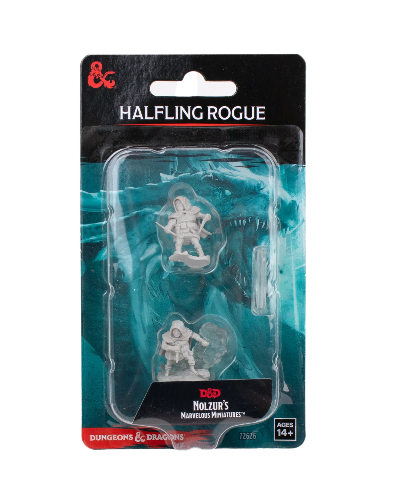Wizkids Dungeons & Dragons Nolzur`s Marvelous Unpainted Miniatures: W1 Halfling Male Rogue 3 Wizkids Dungeons & Dragons Nolzur`s Marvelous Unpainted Miniatures: W1 Halfling Male Rogue