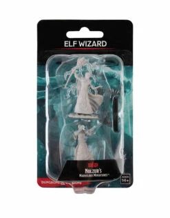 Wizkids Dungeons & Dragons Nolzur`s Marvelous Unpainted Miniatures: W12 Female Elf Wizard