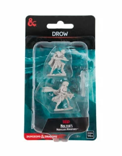 Wizkids Dungeons & Dragons Nolzur`s Marvelous Unpainted Miniatures: W4 Drow