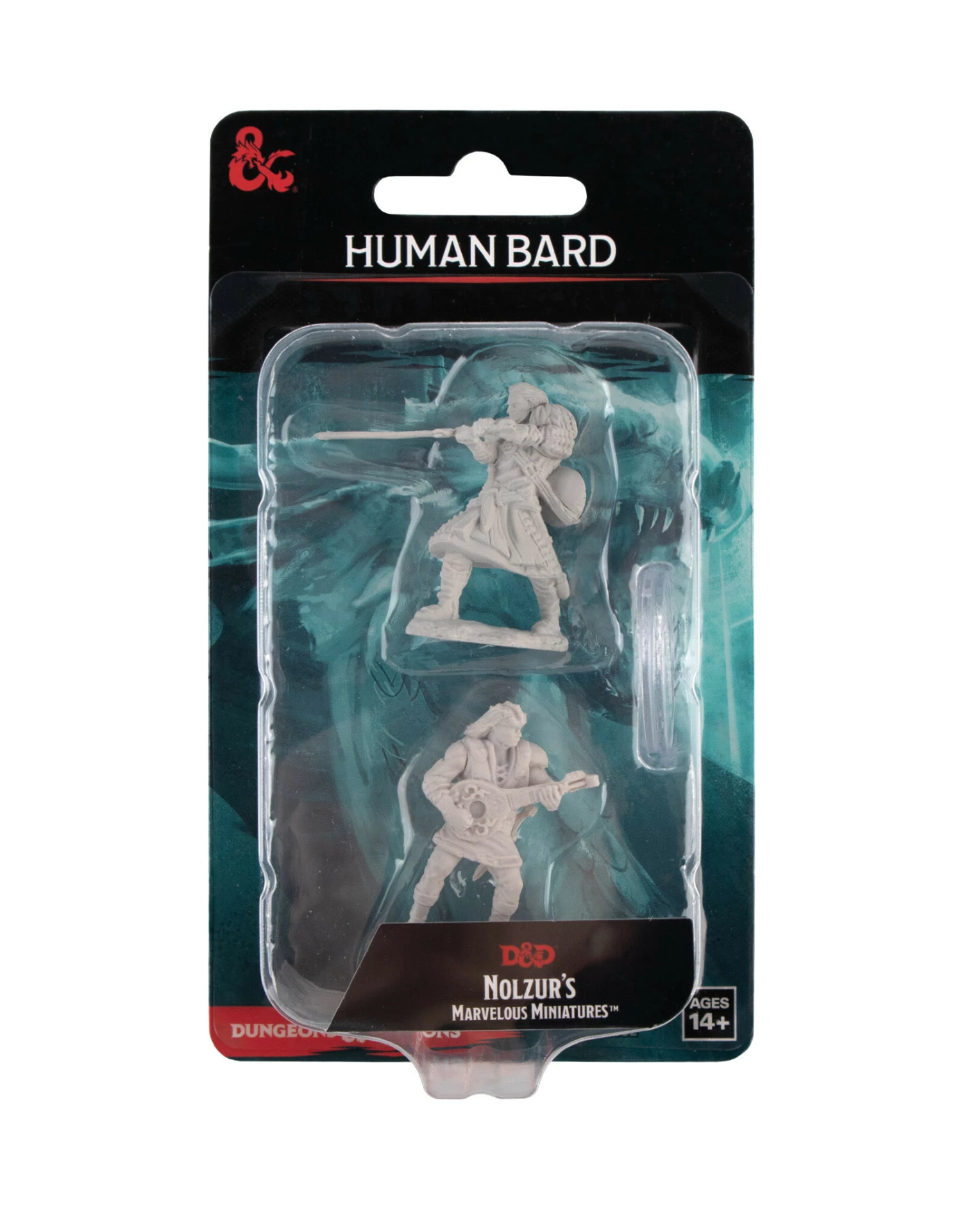 Wizkids Dungeons & Dragons Nolzur`s Marvelous Unpainted Miniatures: W4 Human Male Bard 3 Wizkids Dungeons & Dragons Nolzur`s Marvelous Unpainted Miniatures: W4 Human Male Bard