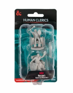 Wizkids Dungeons & Dragons Nolzur`s Marvelous Unpainted Miniatures: W18 Human Clerics