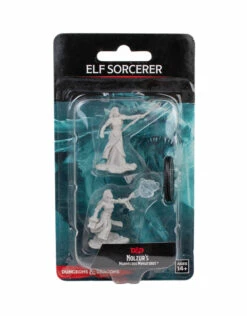 Wizkids Dungeons & Dragons Nolzur`s Marvelous Unpainted Miniatures: W12 Female Elf Sorcerer