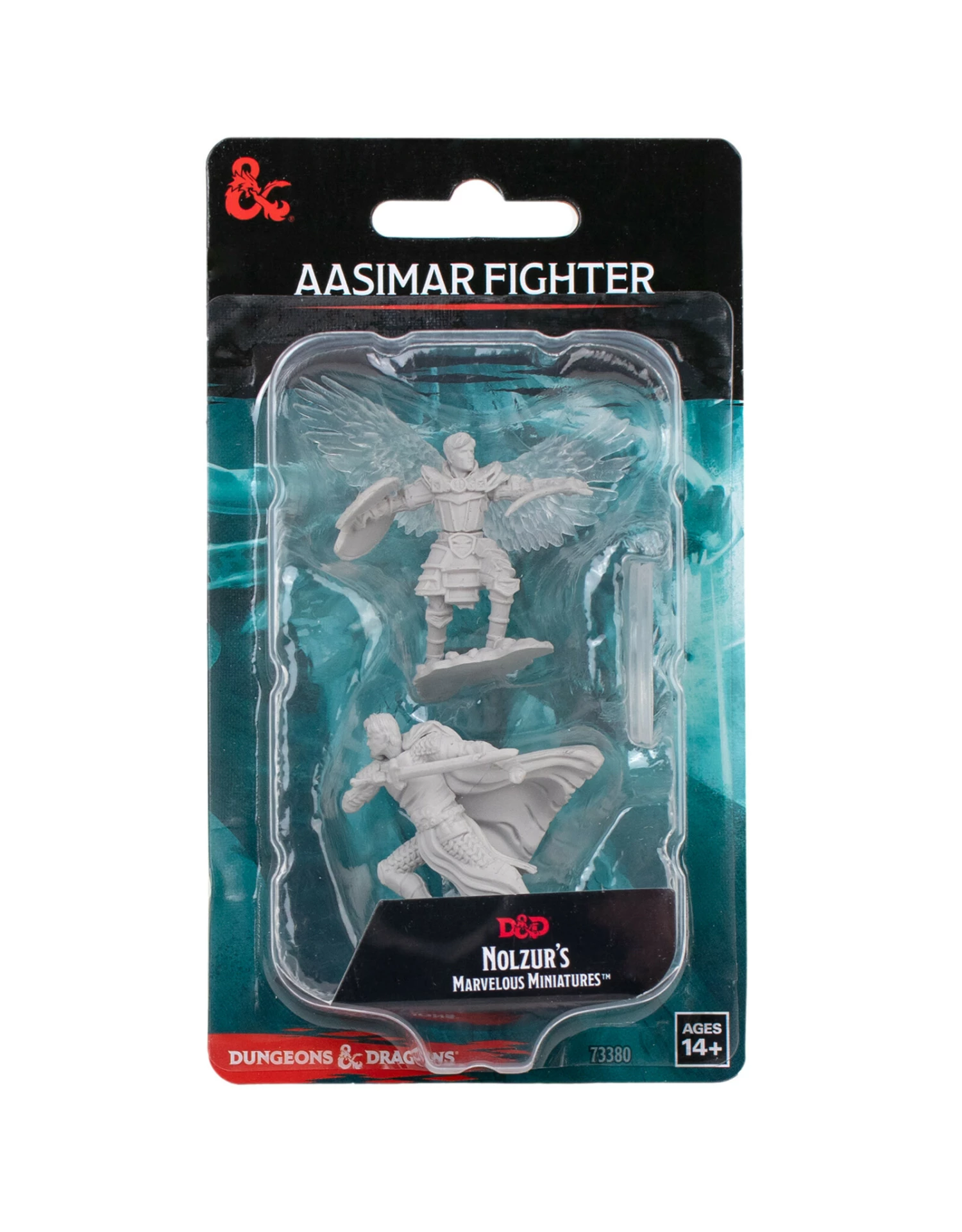 Wizkids Dungeons & Dragons Nolzur`s Marvelous Unpainted Miniatures: W6 Male Aasimar Fighter 3 Wizkids Dungeons & Dragons Nolzur`s Marvelous Unpainted Miniatures: W6 Male Aasimar Fighter