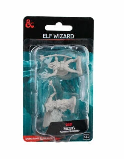 Wizkids Dungeons & Dragons Nolzur`s Marvelous Unpainted Miniatures: W2 Elf Male Wizard