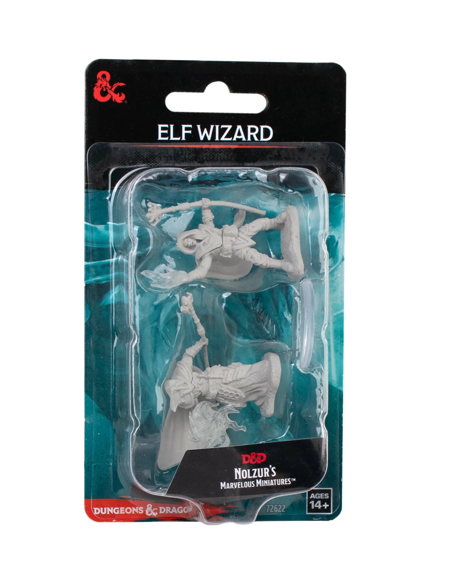 Wizkids Dungeons & Dragons Nolzur`s Marvelous Unpainted Miniatures: W2 Elf Male Wizard 3 Wizkids Dungeons & Dragons Nolzur`s Marvelous Unpainted Miniatures: W2 Elf Male Wizard