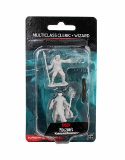 Wizkids Dungeons & Dragons Nolzur`s Marvelous Unpainted Miniatures: W13 Multiclass Cleric + Wizard Male