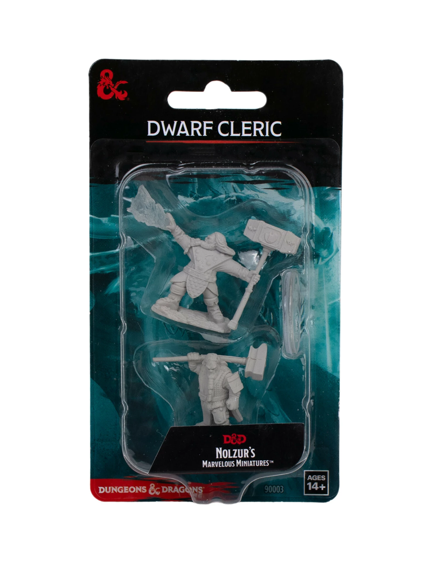 Wizkids Dungeons & Dragons Nolzur`s Marvelous Unpainted Miniatures: W11 Male Dwarf Cleric 3 Wizkids Dungeons & Dragons Nolzur`s Marvelous Unpainted Miniatures: W11 Male Dwarf Cleric