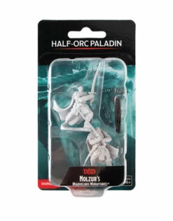 Wizkids Dungeons & Dragons Nolzur`s Marvelous Unpainted Miniatures: W15 Half-Orc Paladin Male