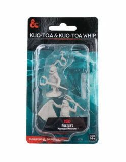 Wizkids Dungeons & Dragons Nolzur`s Marvelous Unpainted Miniatures: W14 Kuo-Toa & Kuo-Toa Whip