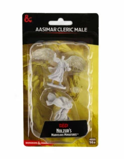 Wizkids Dungeons & Dragons Nolzur`s Marvelous Unpainted Miniatures: W20 Aasimar Cleric Male