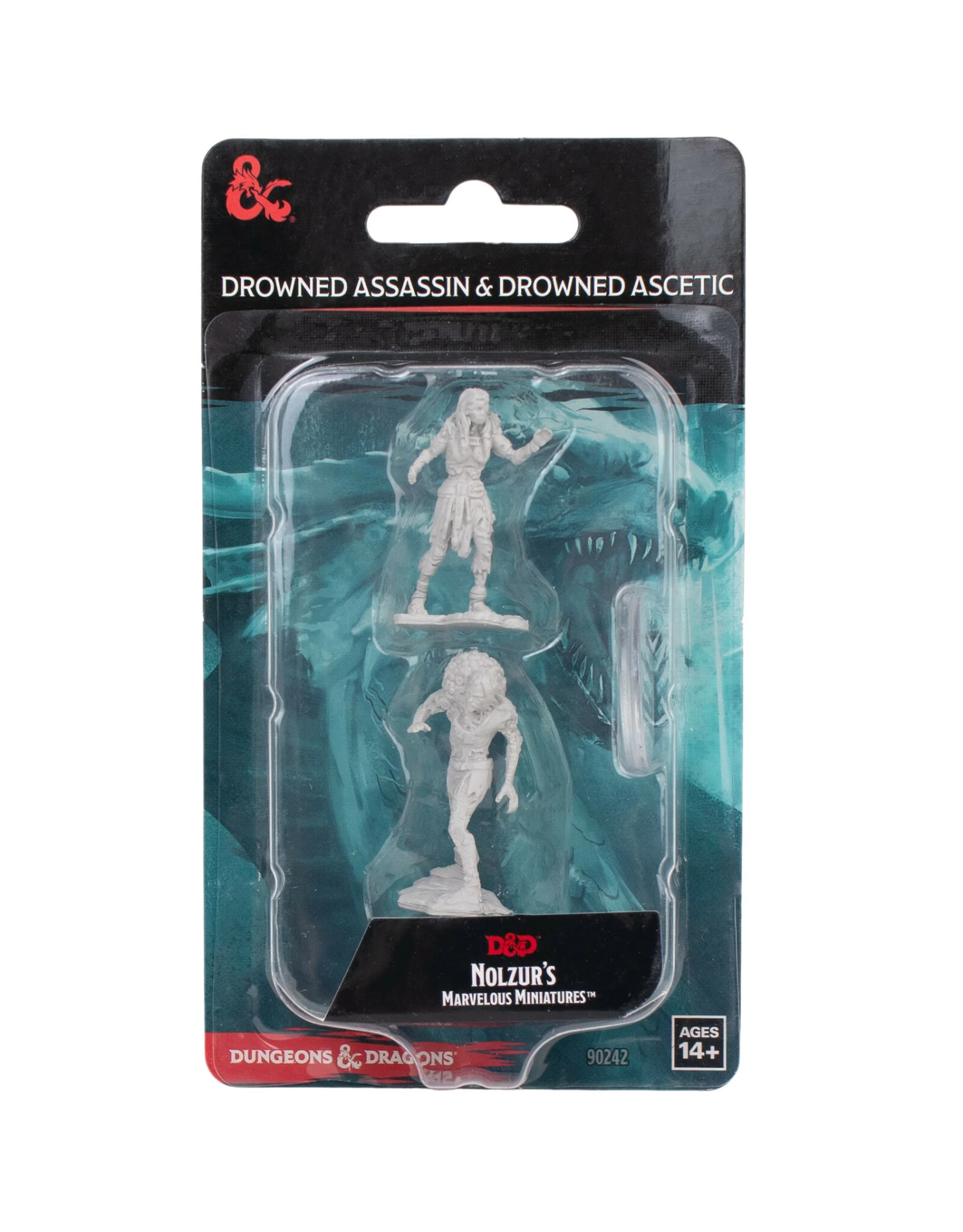 Wizkids Dungeons & Dragons Nolzur`s Marvelous Unpainted Miniatures: W14 Drowned Assassin & Drowned Asetic 3 Wizkids Dungeons & Dragons Nolzur`s Marvelous Unpainted Miniatures: W14 Drowned Assassin & Drowned Asetic