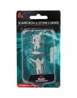 Wizkids Dungeons & Dragons Nolzur`s Marvelous Unpainted Miniatures: W14 Scarecrow & Stone Cursed