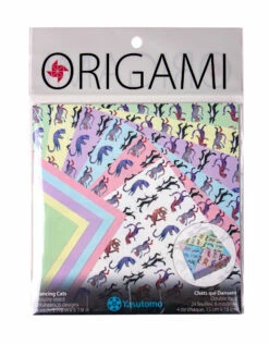 Origami Dancing Cats 24 Sheets
