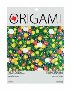 Origami Folk Art 16 Sheets
