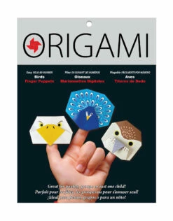 Yasutomo Origami Paper, Fold By Number Birds, 12 Sheets