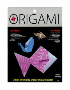 Yasutomo Origami Paper, The Wave, 18 Sheets