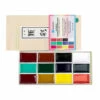 Yasutomo Traditional Japanese Gansai Watercolors, Set Of 12 2 Yasutomo Traditional Japanese Gansai Watercolors, Set Of 12 -THE ART STORE CNY yasutomo yasutomo traditional japanese gansai wate