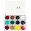 Yasutomo Traditional Watercolors, Teppatsu Set Of 12